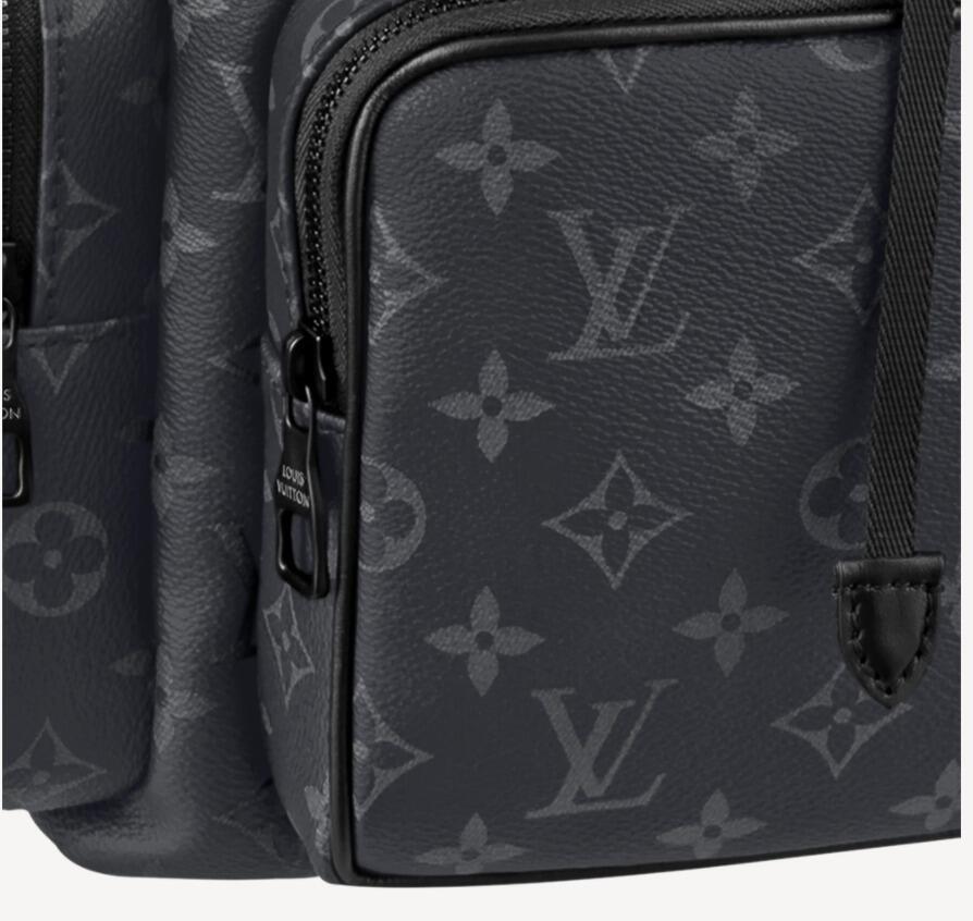 ◆大容量◆ LOUIS VUITTON バックパック バッグ トリオ 黒